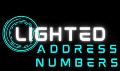 Lighted Address Numbers